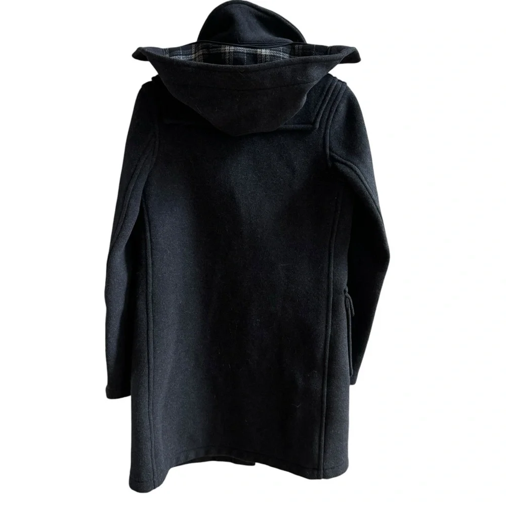Montgomery Coat Womens Dark Gray Duffle Toggle Parker Winter‎ Coat Size 12